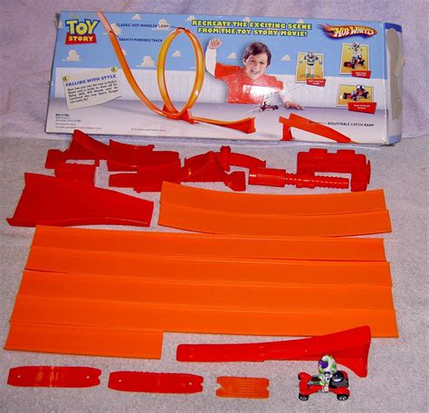 Mattel Hot Wheels Pixar Toy Story Falling With Style Track Set Complete