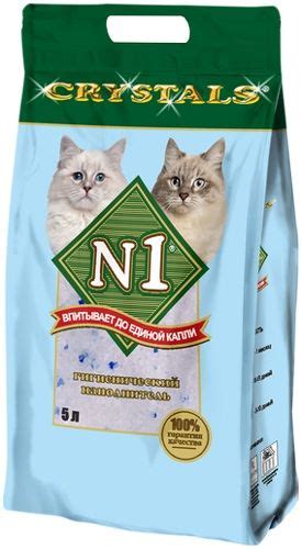 №1 Наполнитель Crystals силикагелевый 5л - купить с доставкой по ...