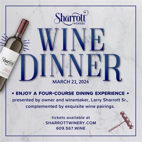 Wine Dinner A Tour Of Spain March 21 Sharrott Winery