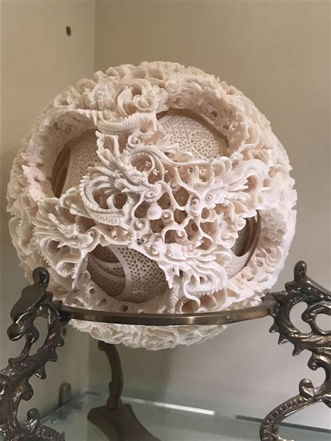 This Nested Ivory Ball Rmildlyinteresting