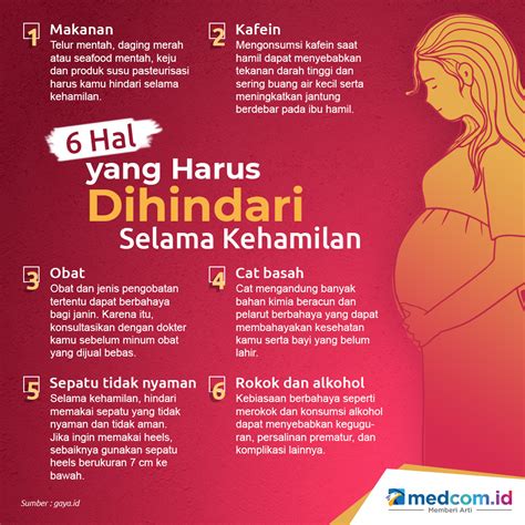 6 Hal Yang Harus Dihindari Selama Kehamilan