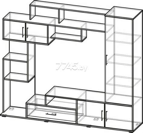 Гостиная СТЕНДМЕБЕЛЬ Капри купить в Минске — цены в интернет-магазине ...