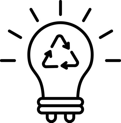 Light Bulb Outline Icon 9248631 Vector Art At Vecteezy