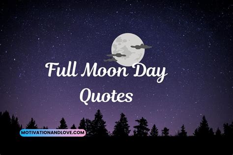 full moon day quotes motivation  love