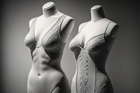Premium AI Image Sensual Lingerie On A Mannequin Ai Generative