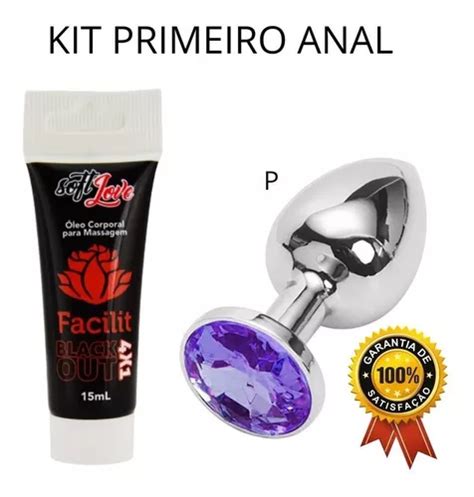 Plug Joia Anal Pequeno Lubrificante Anal Sem Dor Parcelamento Sem Juros