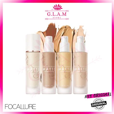 Focallure Fa 130 Covermax Full Coverage Foundation Glam Shopee