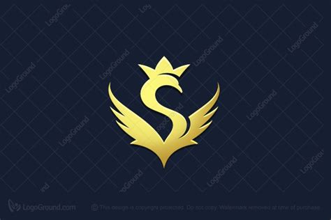 Crown Swan S Luxury Logo