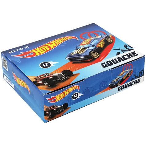 Фарби гуаш Kite Hot Wheels кольорів HW купити в Києві Україні за вигідною ціною
