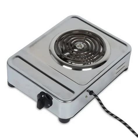 Silver Chrome Finish Banglore Body Stainless Steel G Coil Hot Plate