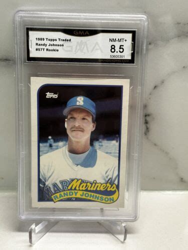 1989 Topps Traded Randy Johnson Rookie Baseball Card EBay