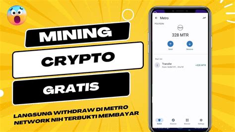 APLIKASI MINING CRYPTO GRATIS TERBARU TANPA MODAL WITHDRAW DARI CLOUD