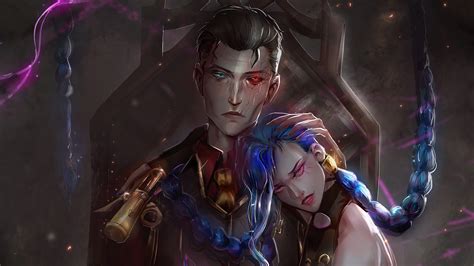 Silco Jinx Arcane Lol League Of Legends Game Art K Hd