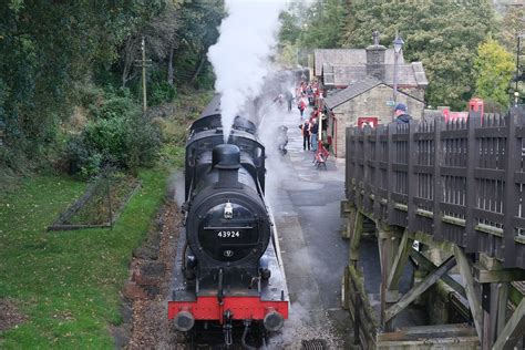 Steam Train At Haworth Thomas Spender Flickr