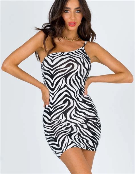 Pin By Eiliya On Leopard Dress Mini Dress Zebra Dress Dresses