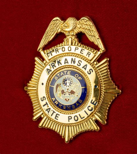 ARKANSAS STATE POLICE BADGE (2)