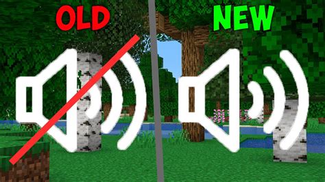 Old Vs New Minecraft Ambient Sounds Youtube