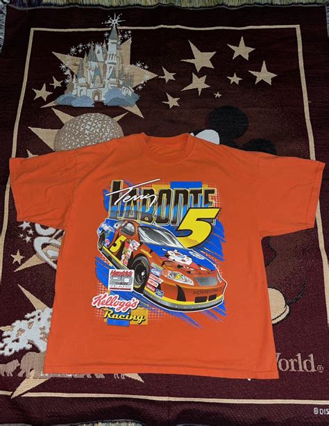 Vintage 2004 Nascar Terry Labonte Kelloggs Racing Tshirt Grailed