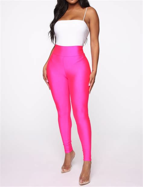 Hot Pink Leggings Sugar Eg