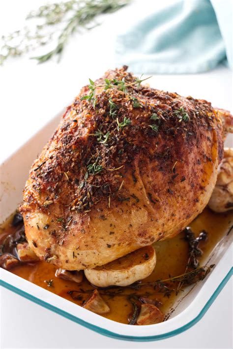 Garlic Herb Roasted Turkey Breast Savor The Best