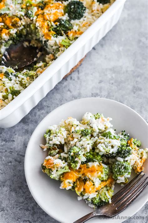 Cheesy Broccoli Rice Casserole
