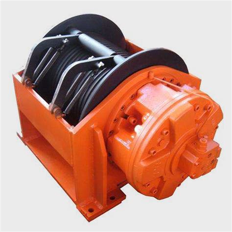 10 Kn Mini Hydraulic Compact Winch Pulling And Lifting Winch For Crane