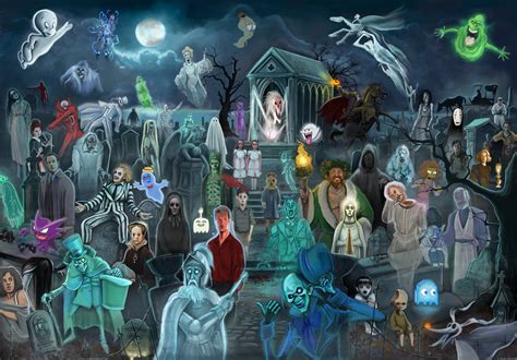 Can You Name The 60 Different Pop Culture Ghosts Hidden In This Awesome