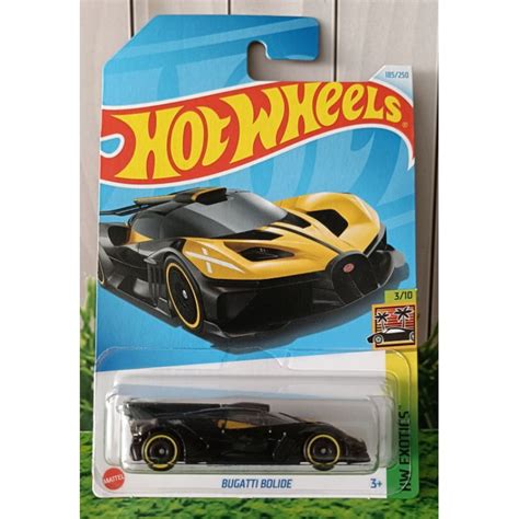 Jual Hot Wheels Bugatti Bolide Black Yellow Shopee Indonesia