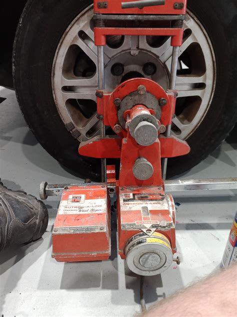 Old School Wheel Alignment Machine Help Tech Talk Nz