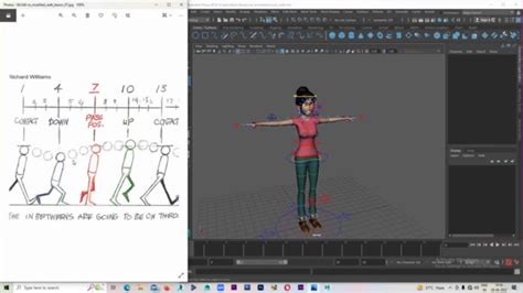 How to make walk cycle animation in autodesk maya