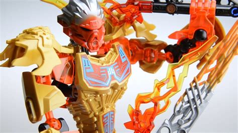 Tahu Uniter Of Fire Lego Bionicle Review Youtube