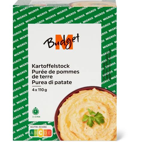 M Budget Pur E De Pommes De Terre Migros