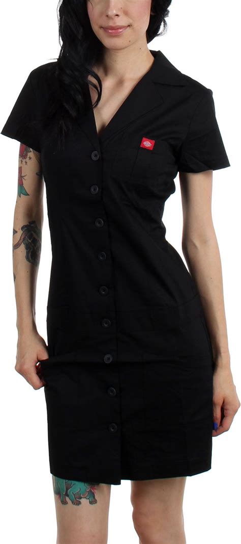 Dickies Girl Betty Ford Dress In Black Dickies Dress Dickies Girl 90s Early 2000s Fashion