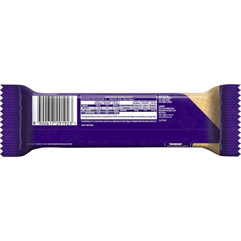 Cadbury Twirl Breakaway Wafer Milk Chocolate Bar 40g Woolworths