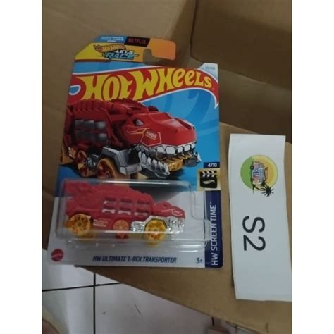 Hot Wheels Hw Ultimate T Rex Transporter Shopee Malaysia