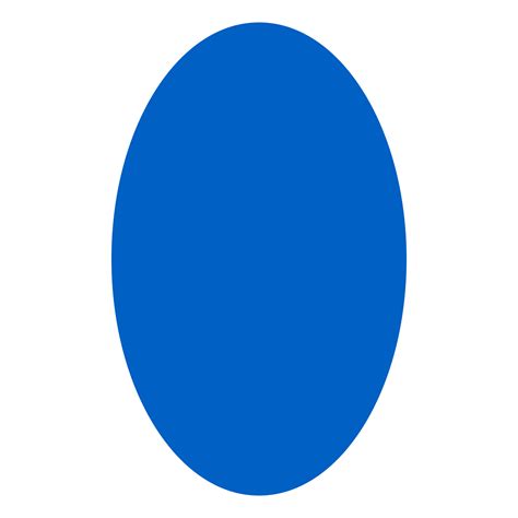 Geometric Oval Shape on a Transparent Background 20906863 PNG