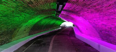 Ashford Underpass Newtown Road Kent UK GVA Lighting