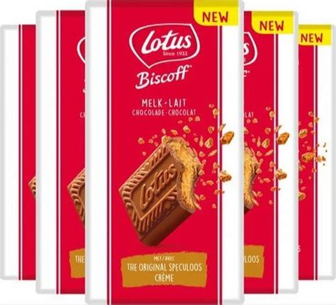 Lotus Chocolat Au Lait Speculoos Pate Eclats Flowpack Pk G For