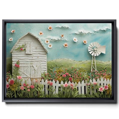 Amazon 3D Art Prints Barn Prints Farmhouse Barn Wall Art Barn