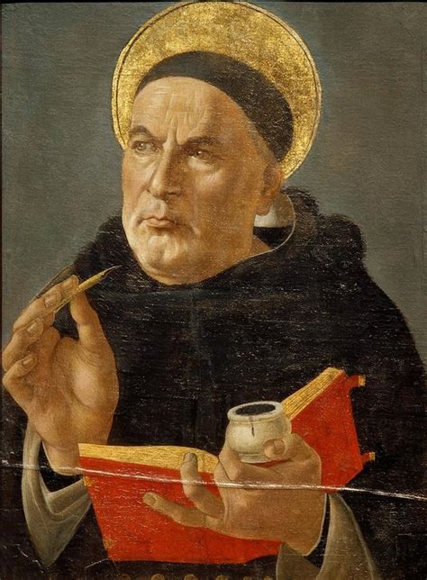 Thomas Aquinas By Sandro Botticelli Buy Fine Art Print