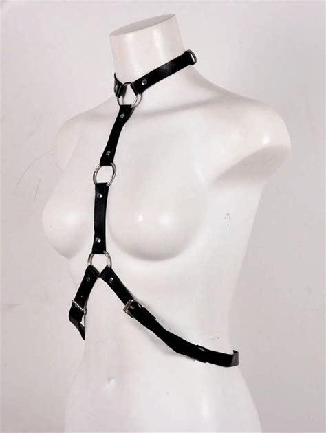 Lingerie sexy pour femmes Ceinture harnais Lingerie de bondage Vêtements gothiques Serre taille