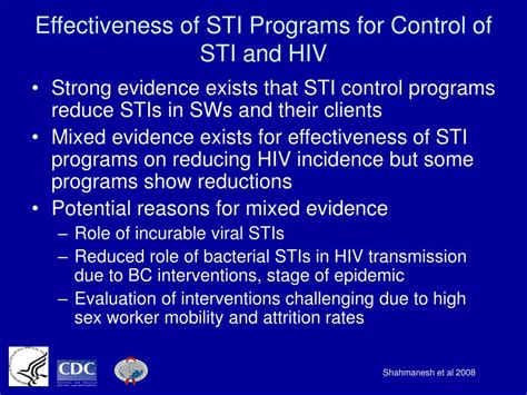 Ppt Overview Core Components Of A Minimum Package Of Services For Hiv Prevention With Sex