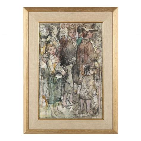 Henry Clarence Pitz American 1895 1976 Subway Line Lot 306 April