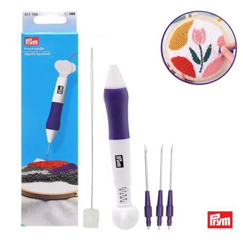 Comprar Kit Agulha Mágica para Bordado Ponto Russo Prym Punch Needle