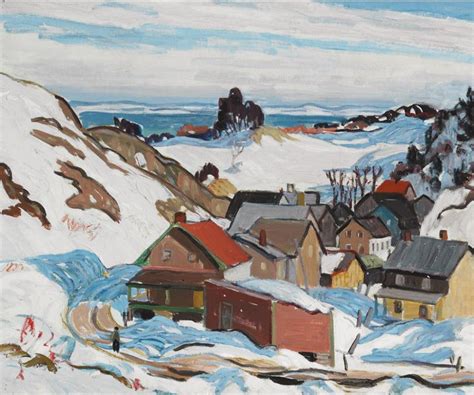 La Malbaie Qc Randolph Stanley Hewton Oil On Canvas 197 X 236