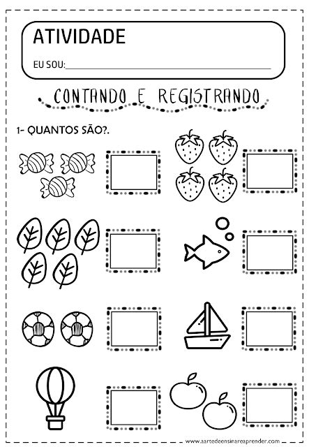 Atividade Contagem E Quantidade