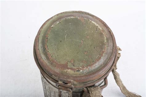 Tall M38 gasmask in three-tone camouflage – fjm44