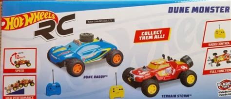 Hot Wheels Rc Dune Monster Remote Control Car Vehicle One Car Supplied Picclick Uk