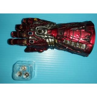 HOT TOYS MMS575 復仇者聯盟 終局之戰 驚奇隊長 單售 戰損發光奈米手套 蝦皮購物