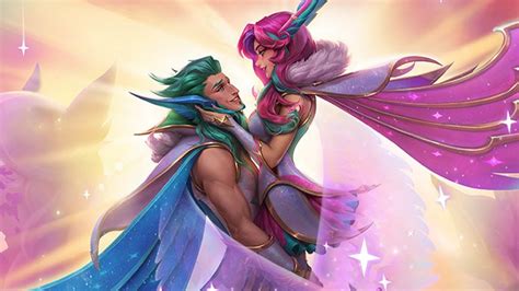 Flirting Of Rakan And Xayah Redeemed Star Guardians YouTube